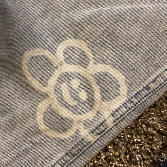 Floral PacSun jeans for a lower price worn a few times baggy fit very comfortabl - Picture 4 of 4